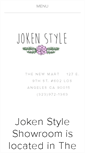 Mobile Screenshot of jokenstyle.com